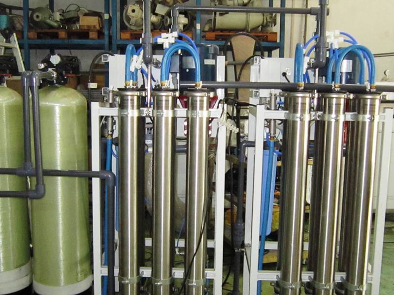 RO water treatment system.